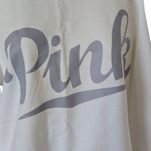 PINK Victoria's Secret White Cold Shoulder Top - Picture 3 of 7